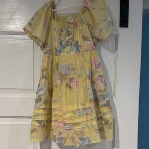 Abercrombie Kids Yellow Floral Dress